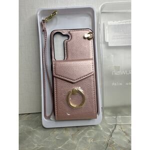 Samsung Galaxy S23 5G Wallet Case with Ring Stand